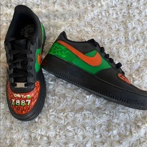 Sold!air force 1  Famu Rattlers customized
